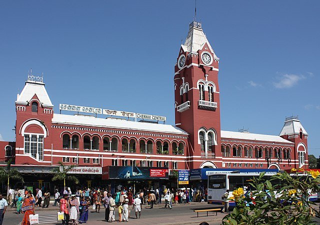 Chennai central train station